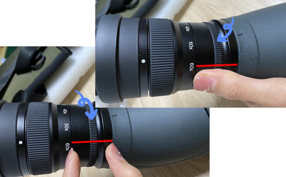 Eyepiece knob for SA405 Spotting scope
