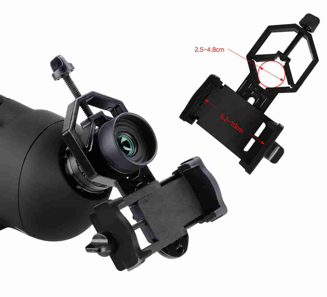 Svbony SV28 25-75x70 Spotting Scope Black with Desktop Tripod for ...