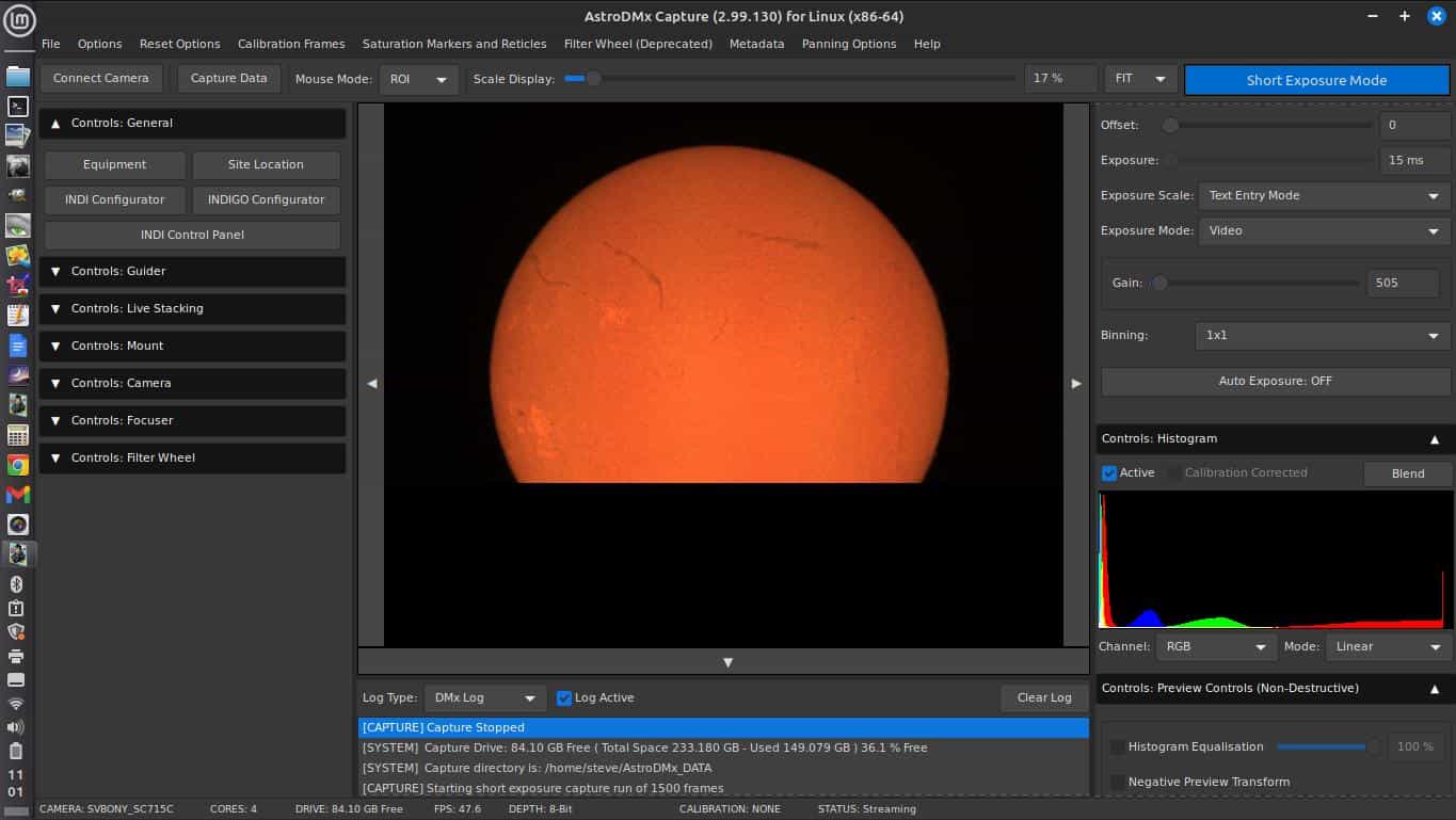 svbony SC715C planetary camera