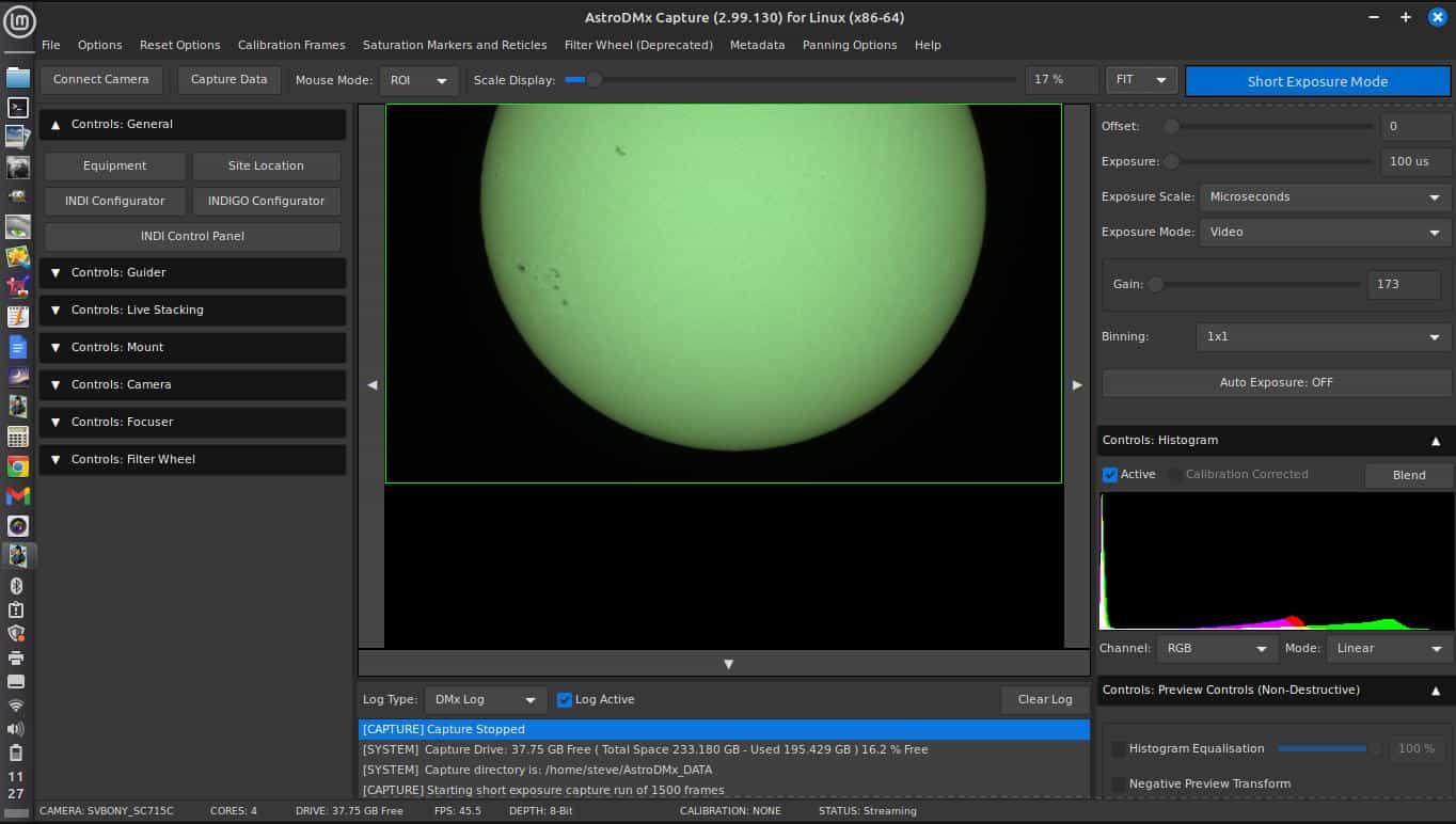 SC715C astro imaging camera