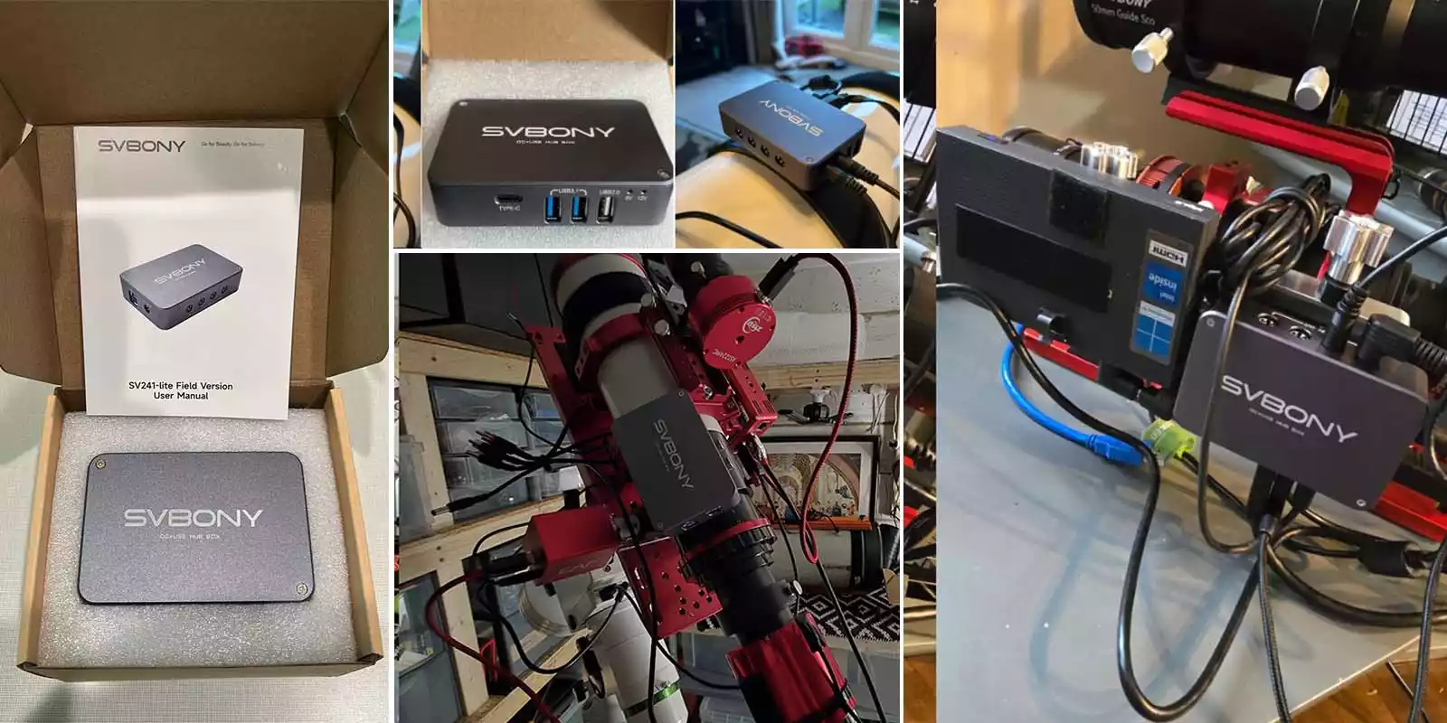 The Unboxing of SV241 From Our Clients