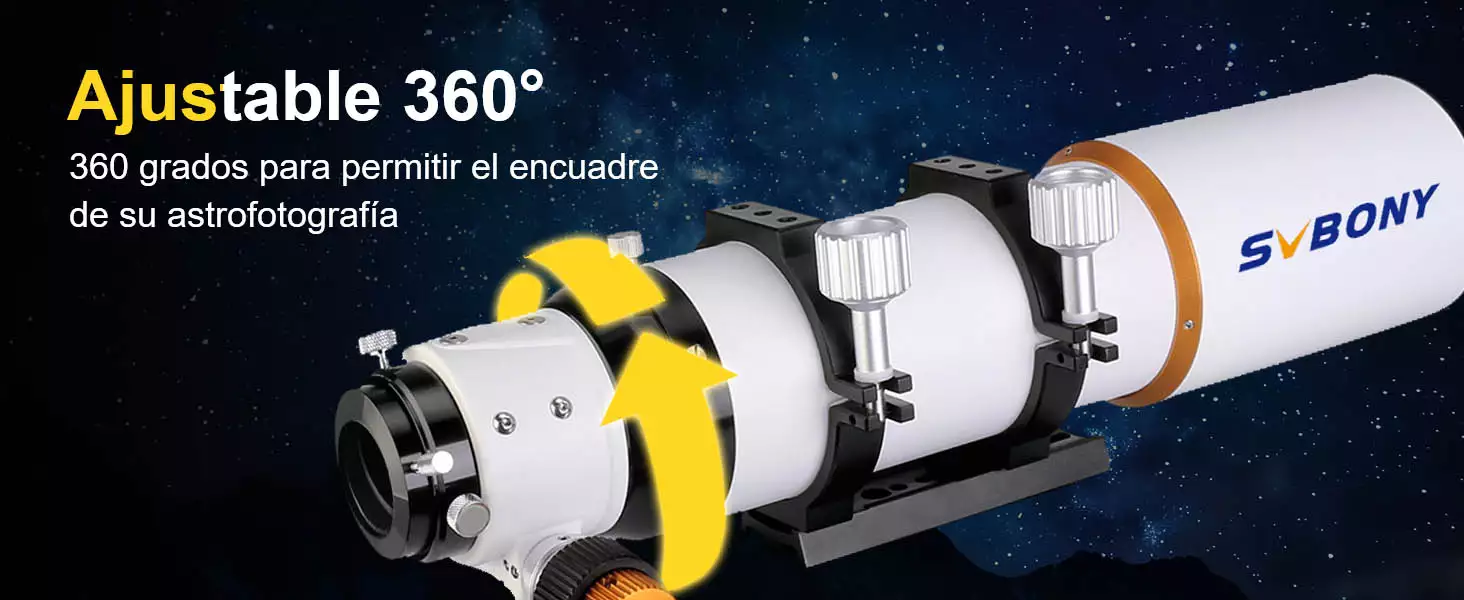 SV503 80 ED refractor telescope visual set