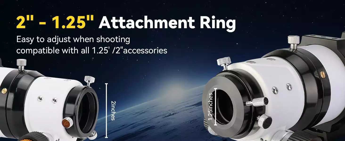 SV503 80 ED refractor telescope visual set