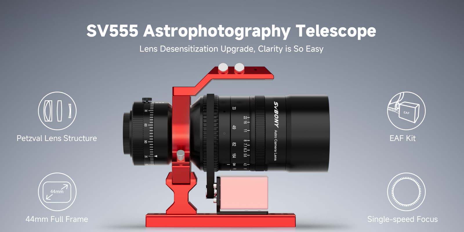 sv555 apo astrograph