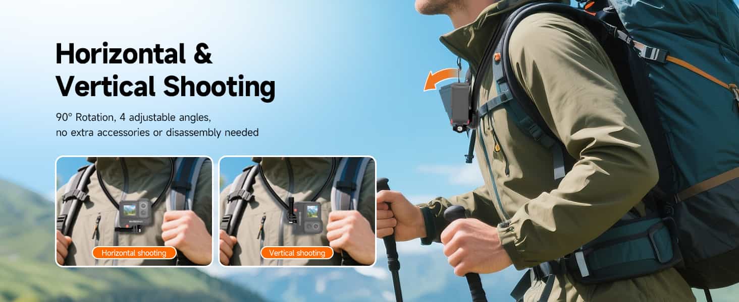 Sports Camera Neck Mount
