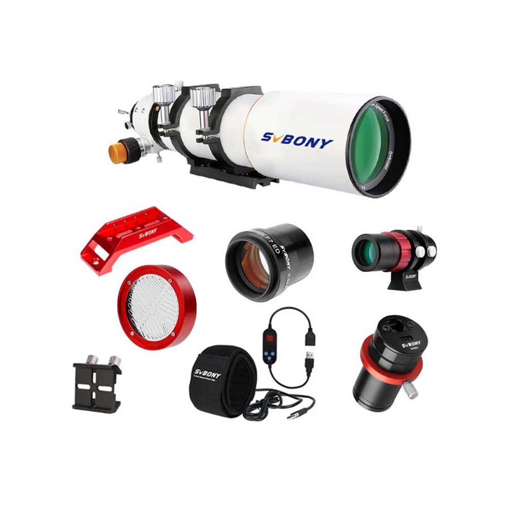 SV503 80/102 ED F7 Refractor Telescope Set for Deep Space Photography