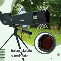 Spotting Scopes with extendable sunshade