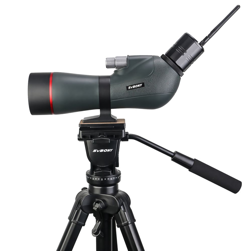 SV406P 20-60X80 ED Spotting Scope and SC001 WIFI camera 1080P
