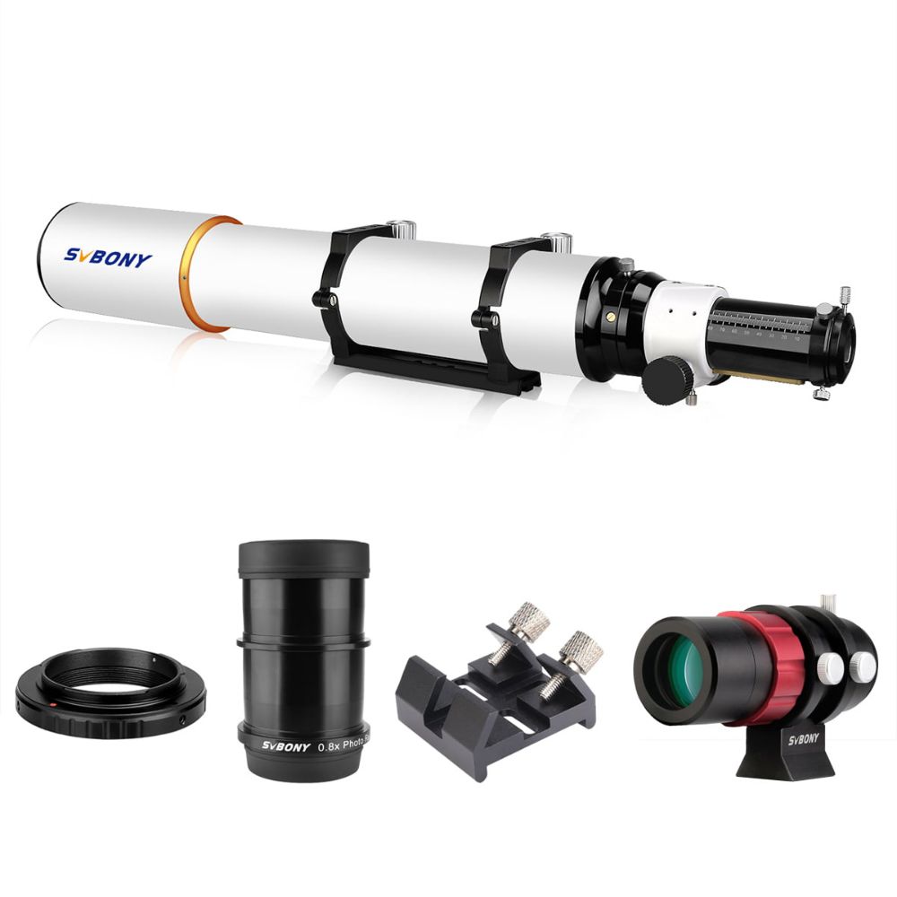 SV503 Telescope Set for Prime Focus Photography - Connected to M48 Camera Ring