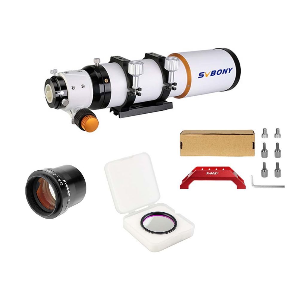 SV503 80ED Telescope-SV193 Focal Reducer With Handle Bar For Photography