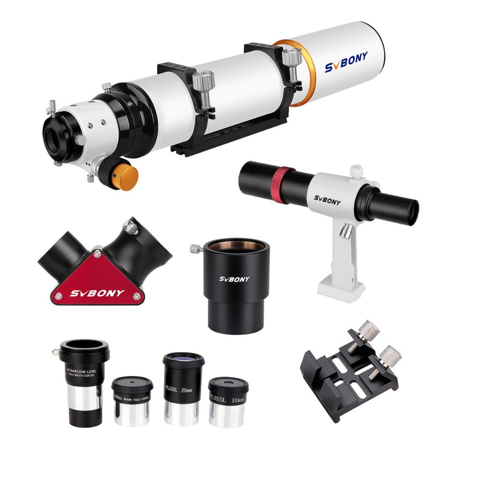 SVBONY SV503 Refractor 102mm ED F7 Telescope Set for Astronomical Visual Observations