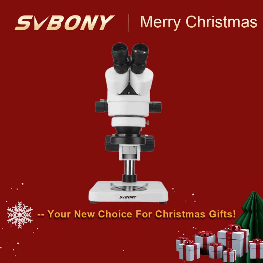 SM402 Professional Trinocular Stereo Zoom Microscope 7-45 Magnification With SV189 Digital Microscope Camera