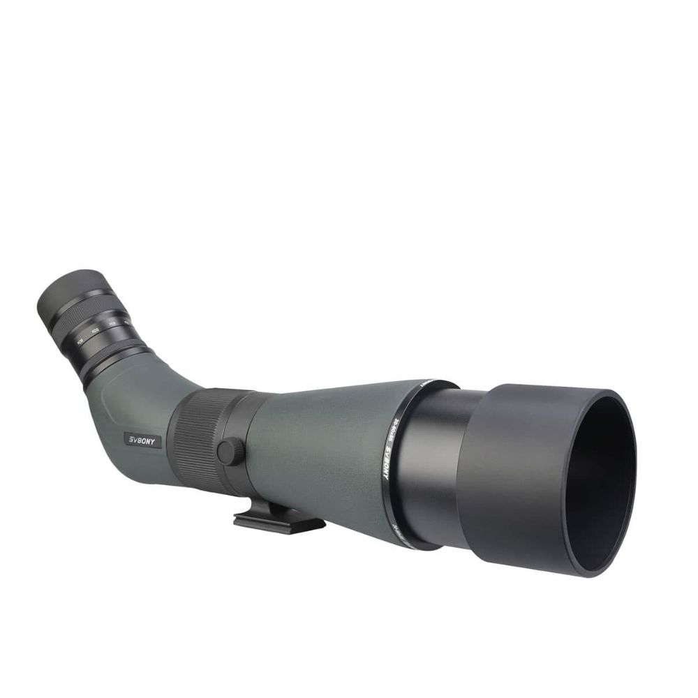 SVBONY SA405 20-60x85 ED Spotting Scope Army Green 45 Degree best for Birding and Nature Viewing