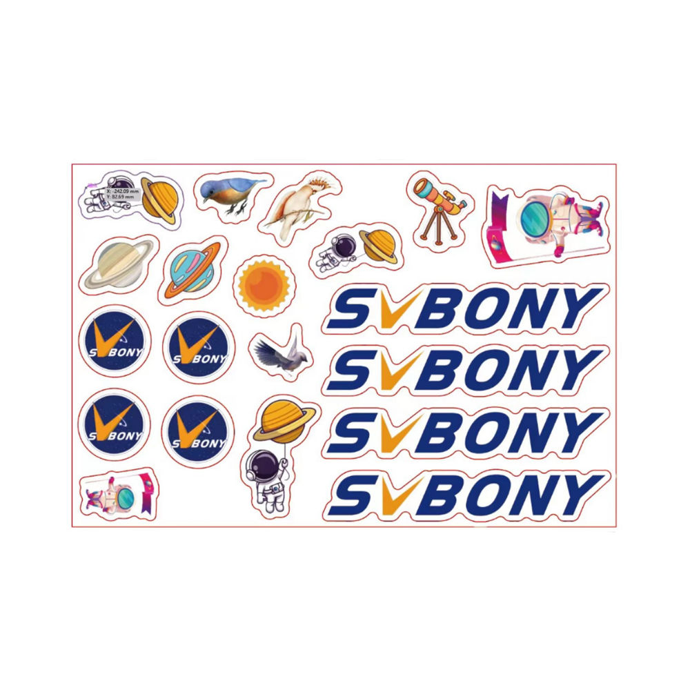 SVbony Custom Stickers (Giveaway)