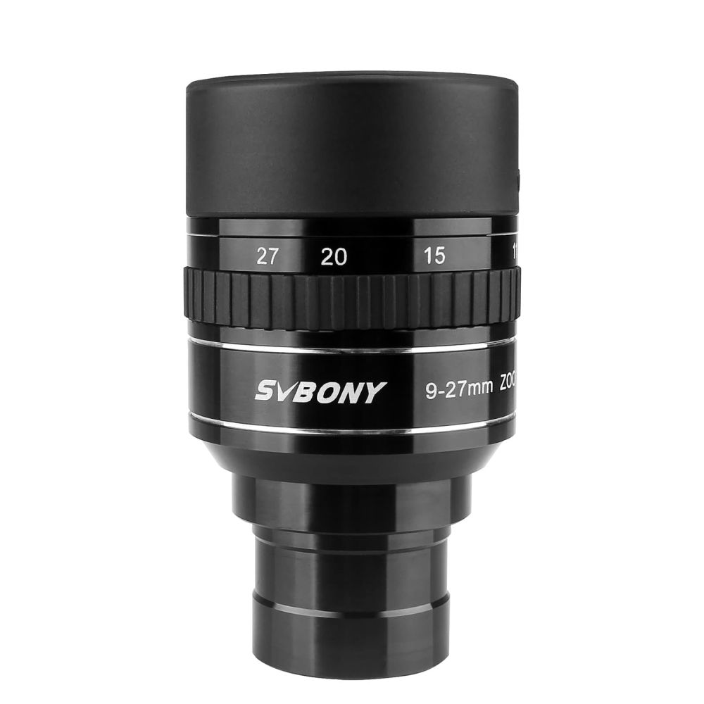 SVBONY SV191 Zoom Telescope Eyepiece Super Wide Angle Black 1.25inch