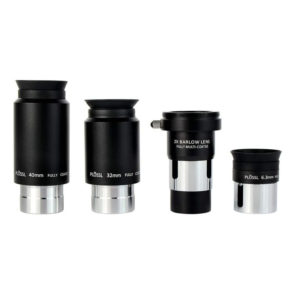 SVBONY Telescope Eyepiece Set with 2x Barlow Lens 4 Element Plossl Design 6.3mm 32mm 40mm 