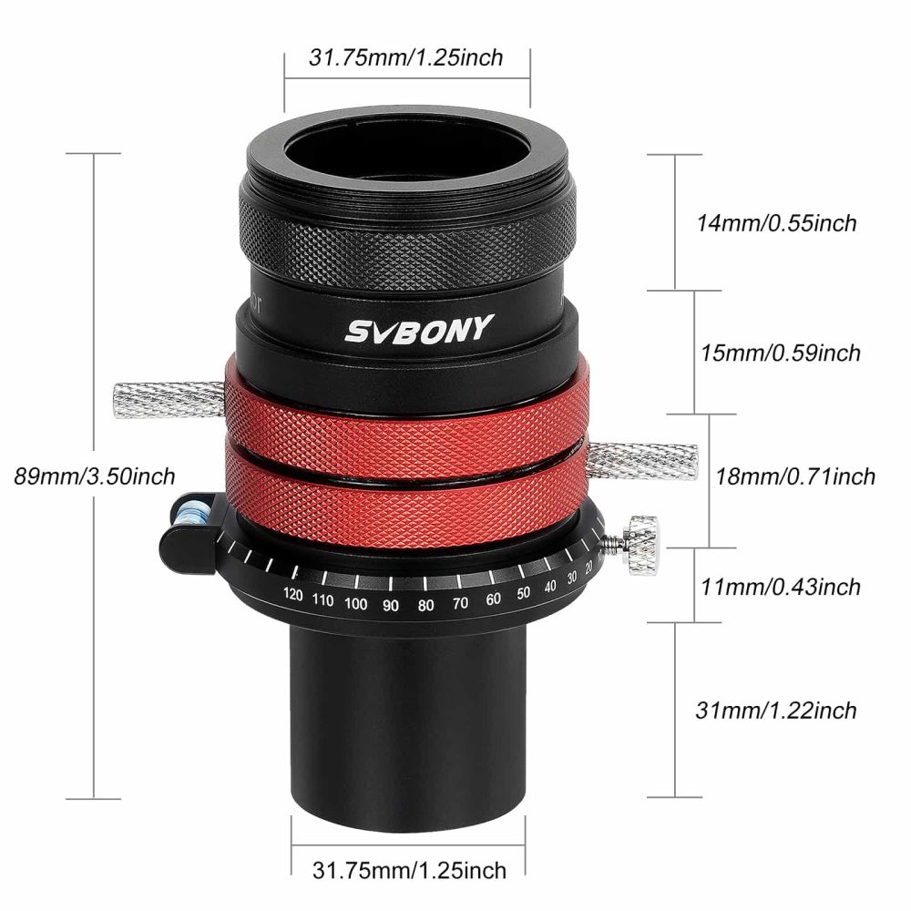  SV199 1.25''  ADC Atmospheric Dispersion Corrector 