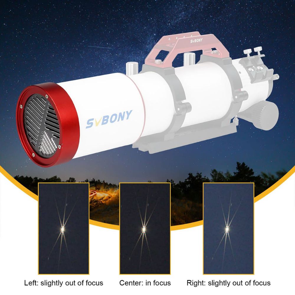 SVBONY SV228 Bahtinov Mask Telescope Focusing Cover 103mm For SV503 80ed & SV550 80 OTA