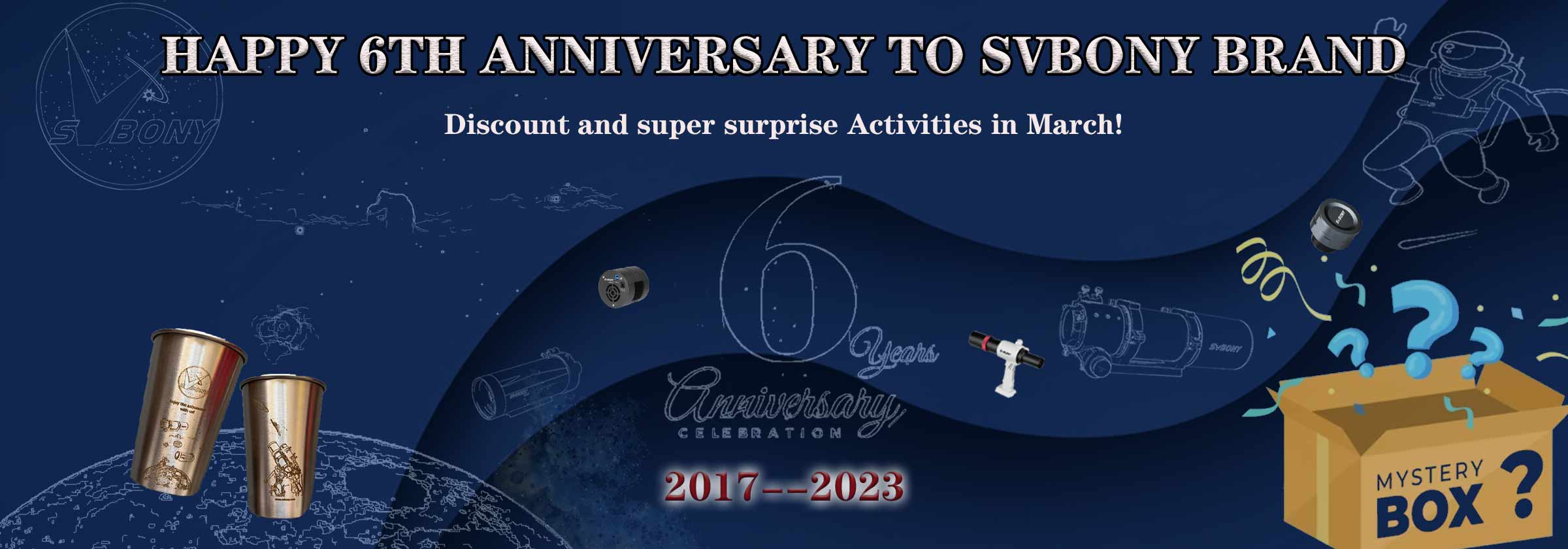 SVbony Anniversary celebration
                               