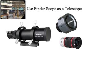 How to Use a Guider Scope as Telescope doloremque