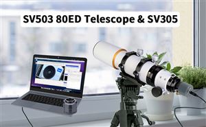 Quick Test of SV503 80 ED Telescope with SV305 Camera doloremque