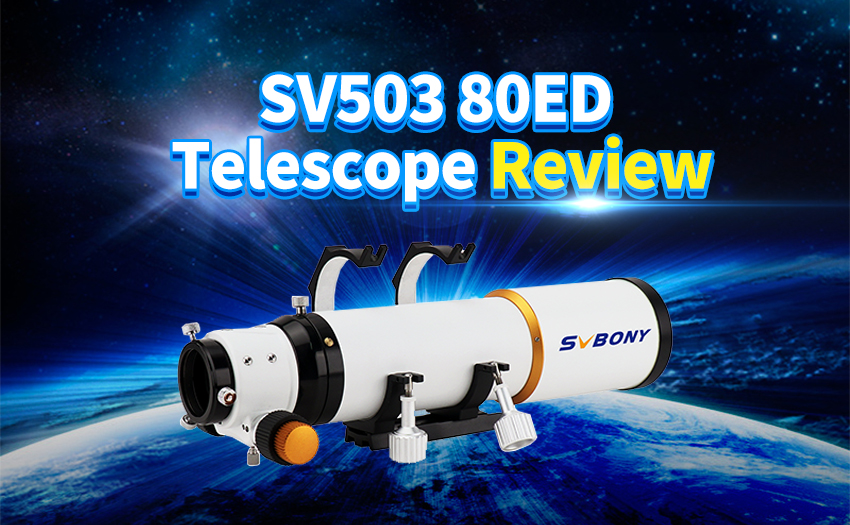 Review of the SVBONY SV503ED Refracting Telescope.