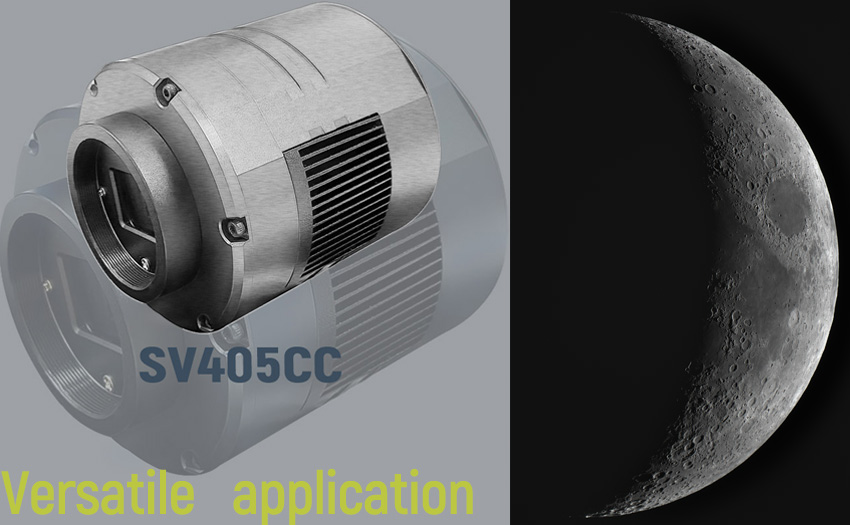 Testing the versatility of the SV405CC OSC camera