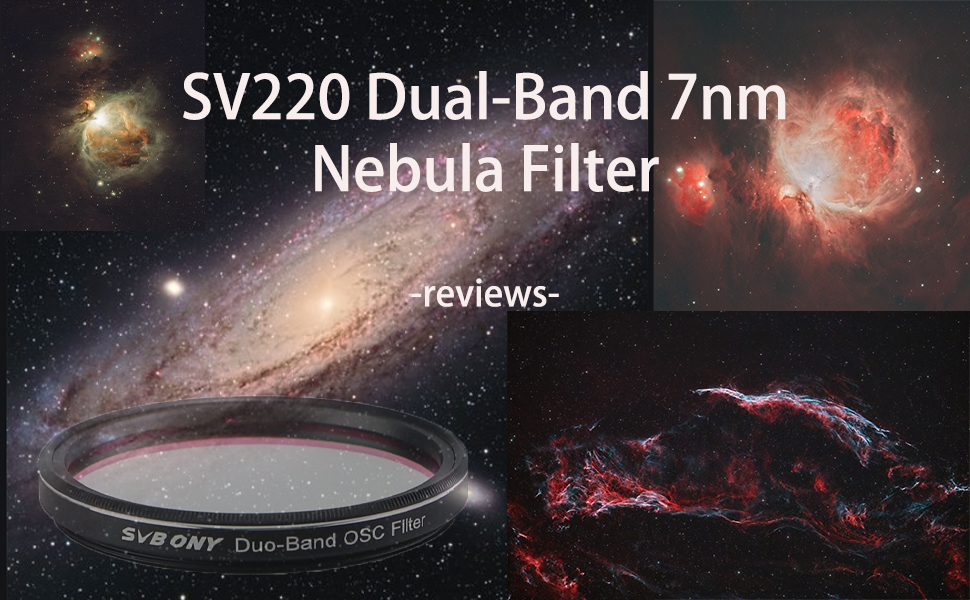 Some New Tests Feedback about  Dual Narrowband Filters 7nm SV220!