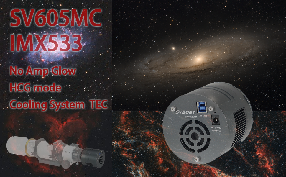 IMX533 Mono Cooled Camera--SV605MC-Arrival at the End of This Month！