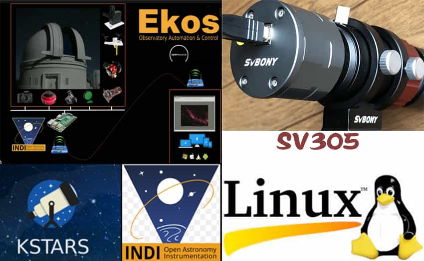 How to use SV305 Cameras with KStars Ekos on Linux