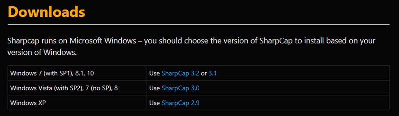 SV105 Sharpcap software.png