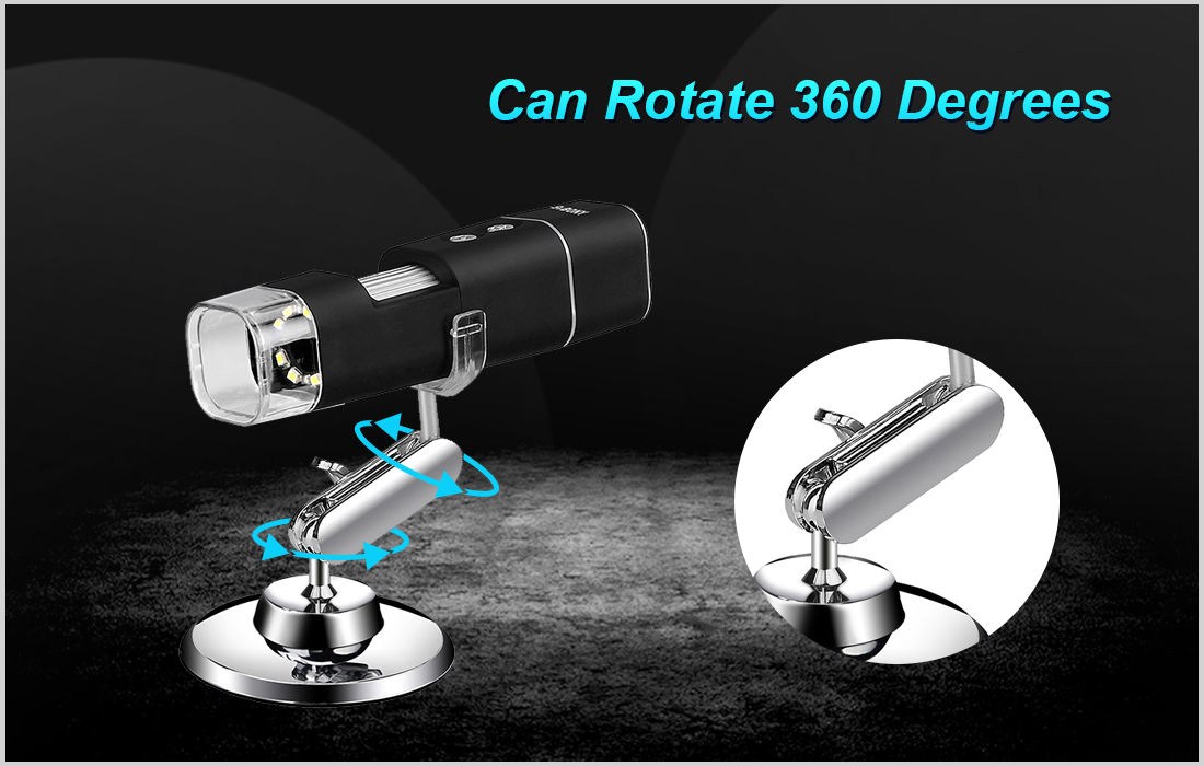 SV606  50X-1000X Stepless Zoom WIFI Digital Microscope