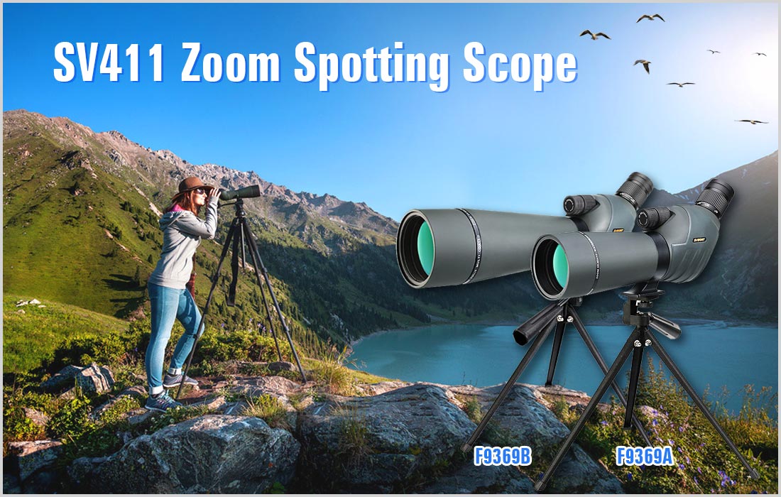 SV411 20X to 60X spotting scope