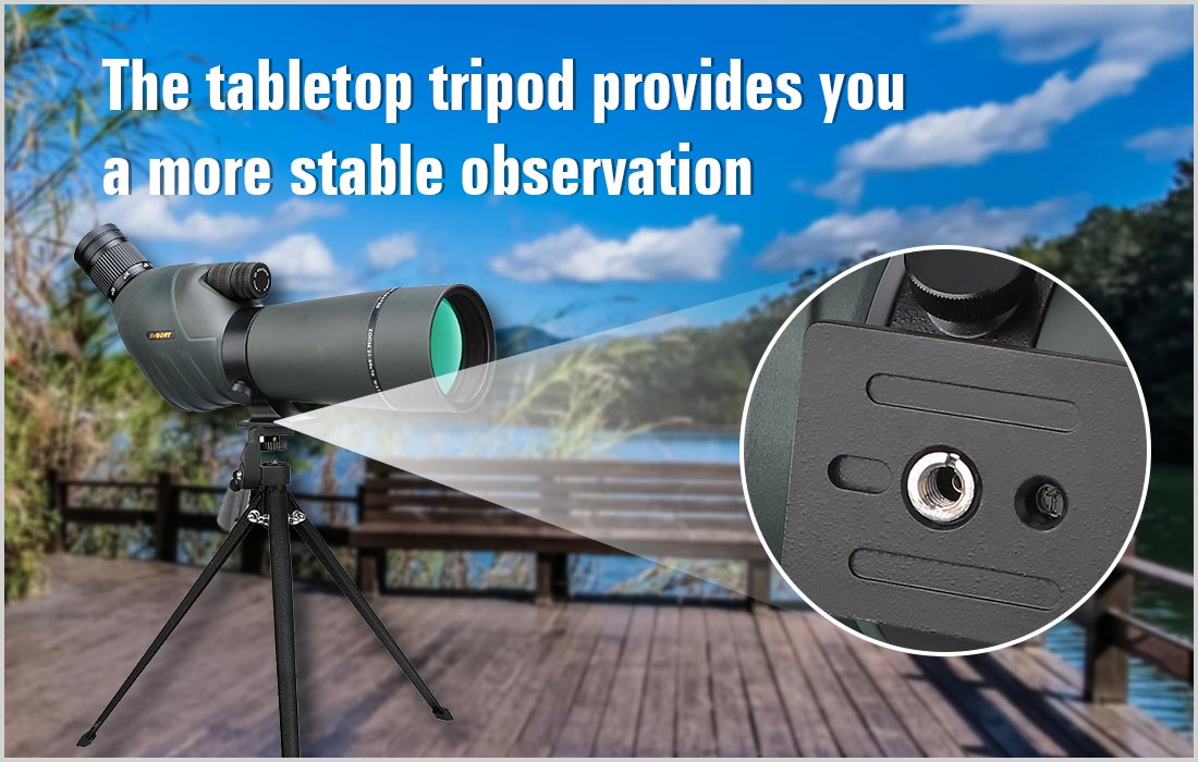 SV411 20X to 60X spotting scope