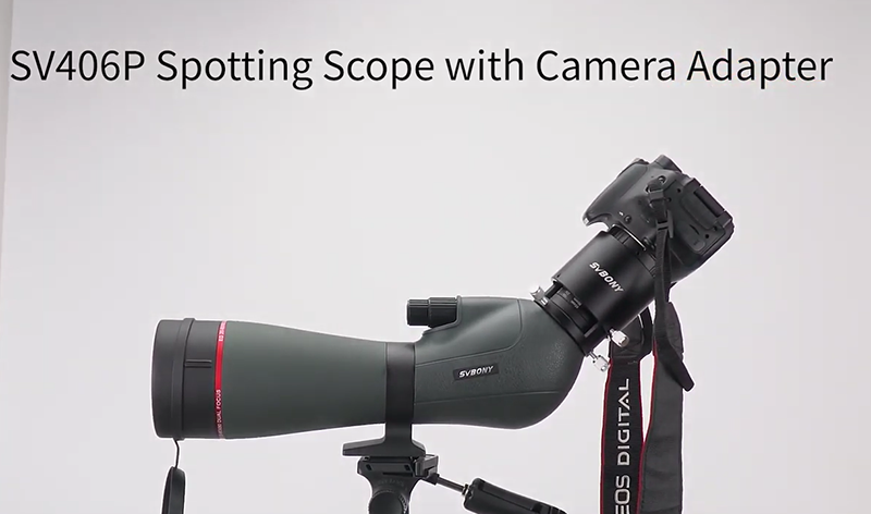 SV406P scope with canon camera