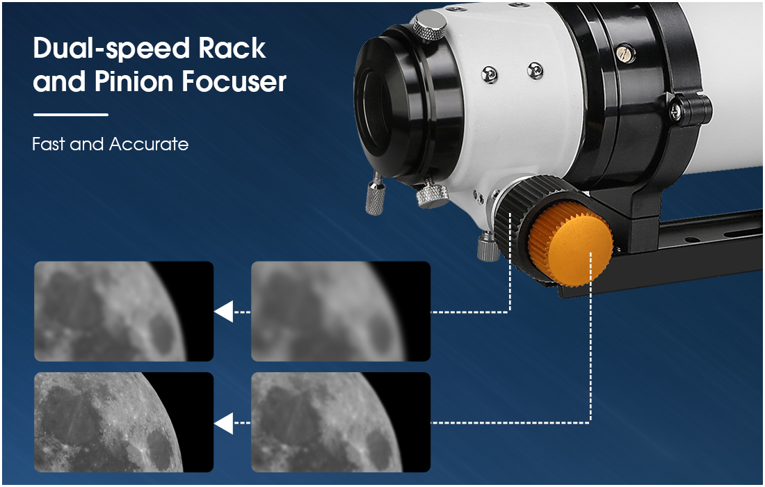 1:10 focuser