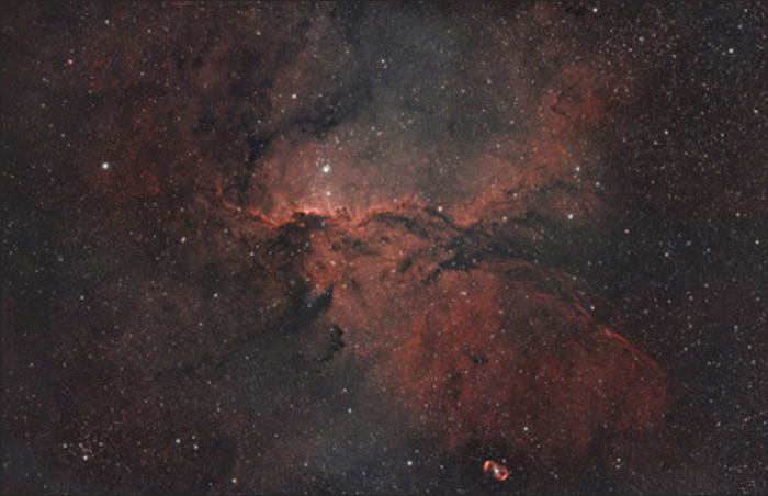 The Fighting Dragon of ARA (NGC6188) The Fighting Dragon of ARA (NGC6188)