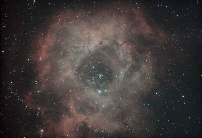 The Rosette nebula by SV405CC 