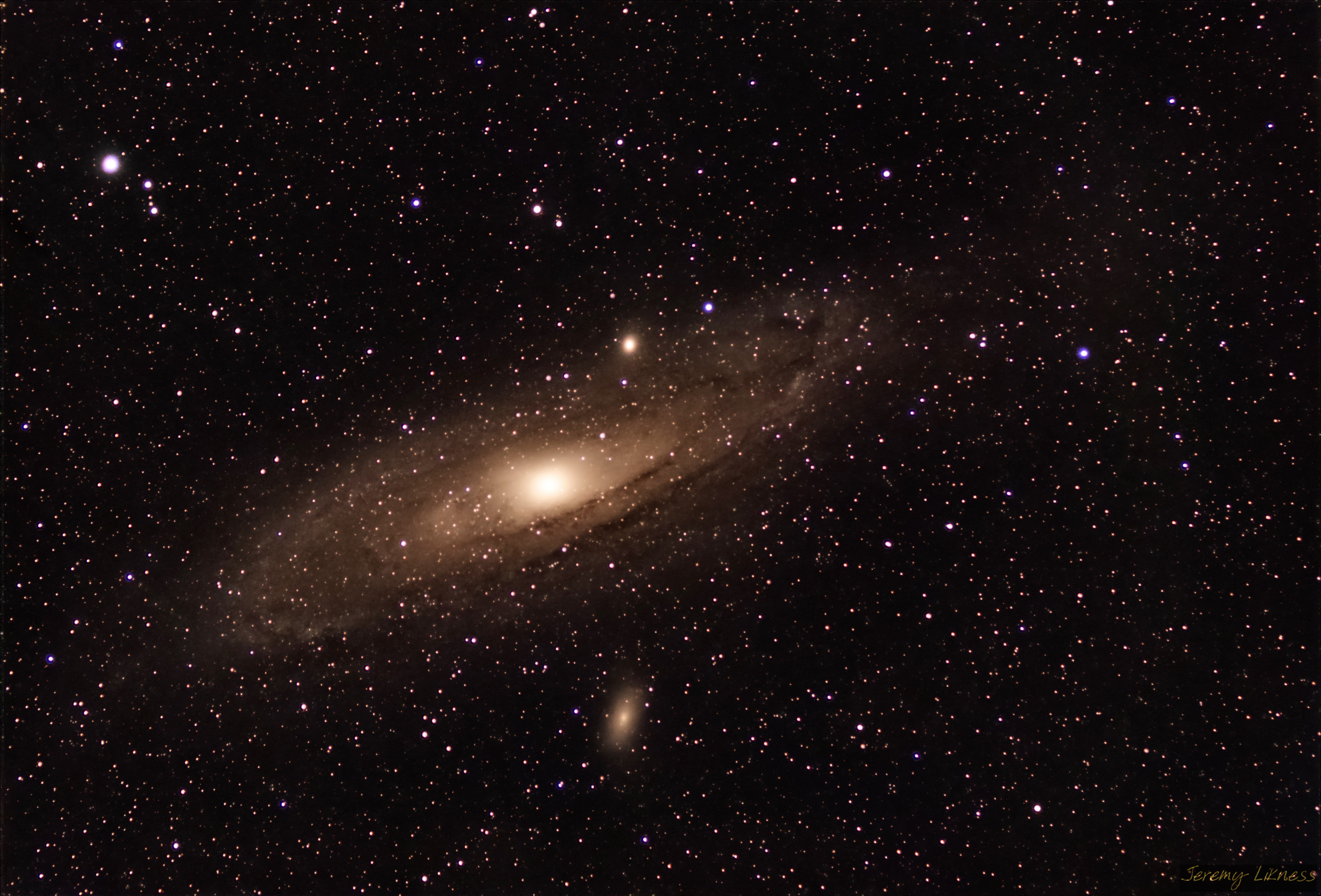 M31:The Andromeda Galaxy.