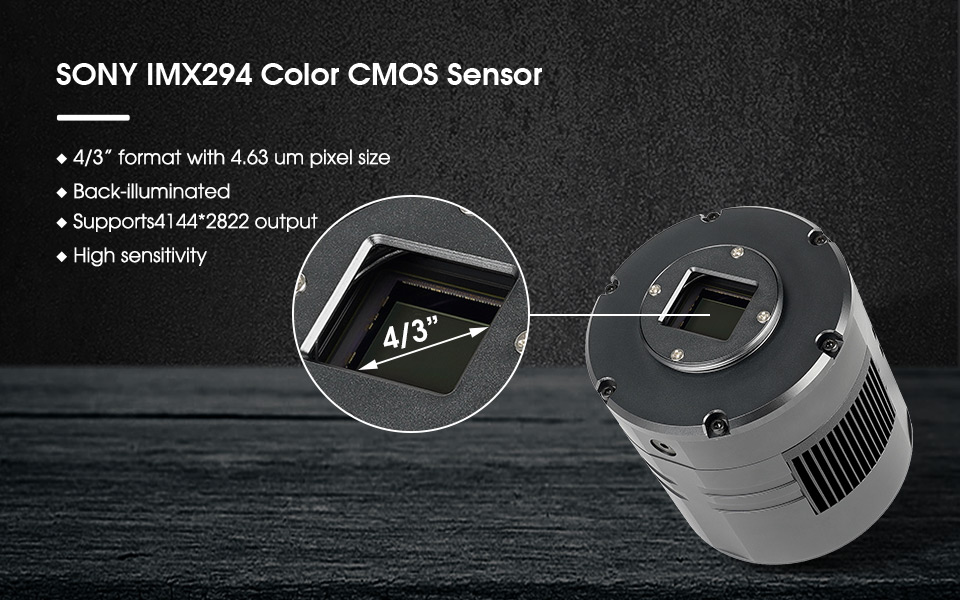 Sensor of SV405CC Cooled Color OSC Camera
