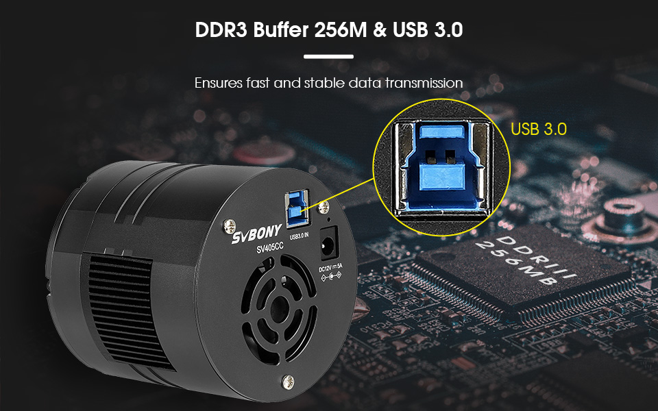Structure of SV405CC Cooled Color OSC Camera