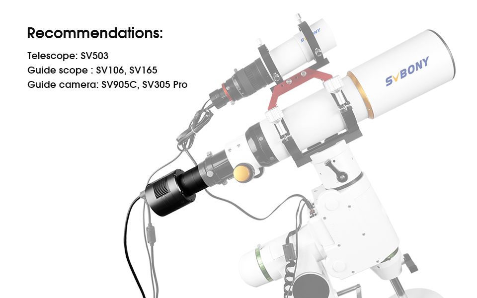 Recommendations of SV405CC Cooled Color OSC Camera