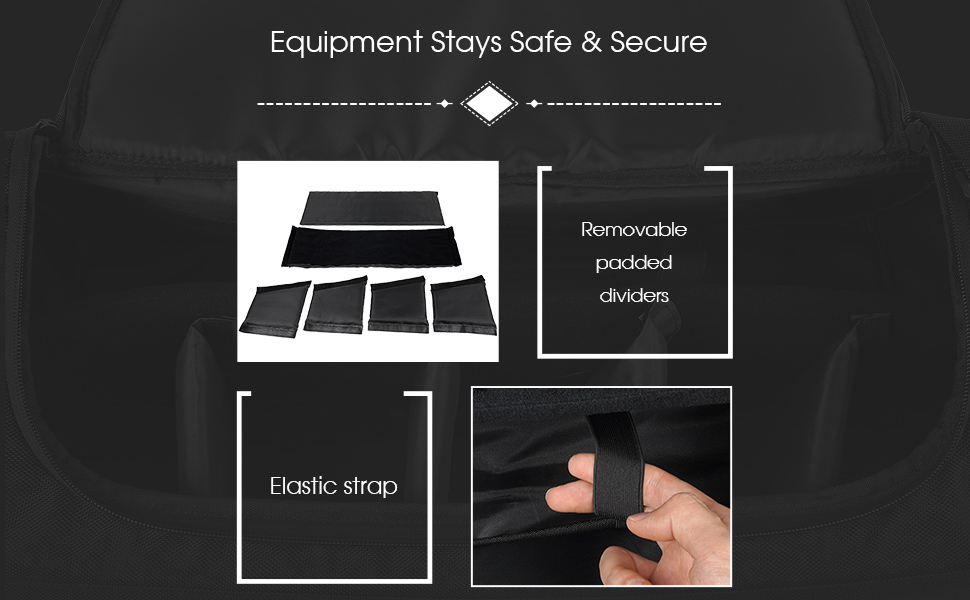 SV212 Bag make Equipments stay Safe&Secure