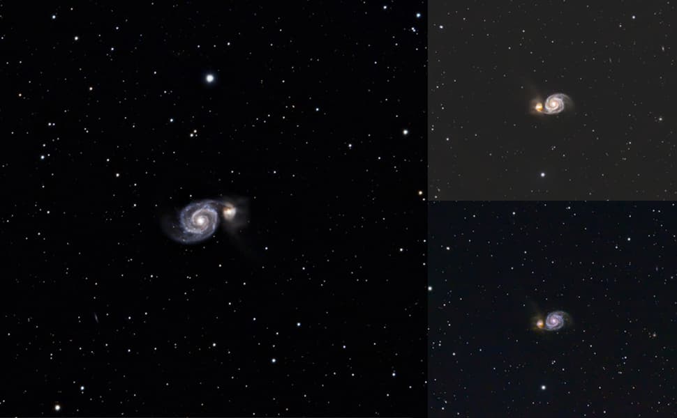 The Whirpool Galaxy and NGC 5195
