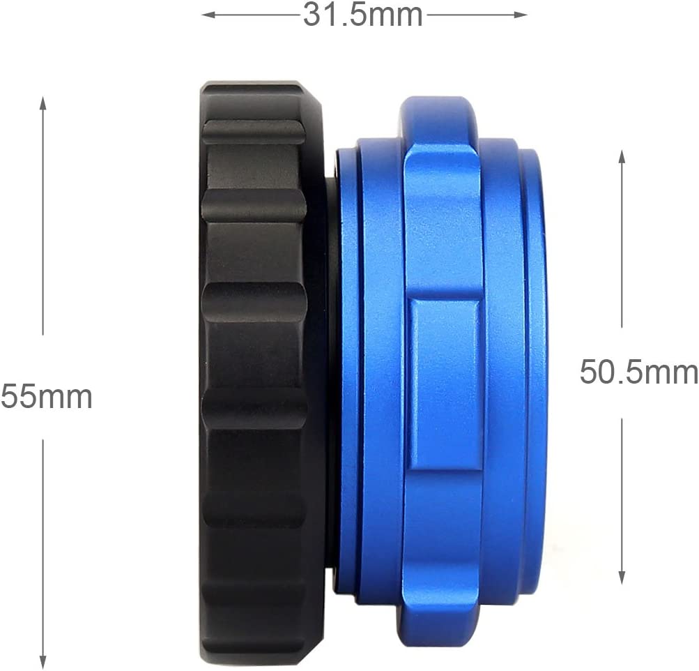 1.25 Inch Astronomy Accessories Coaxial Lock PETF Material Inner Ring