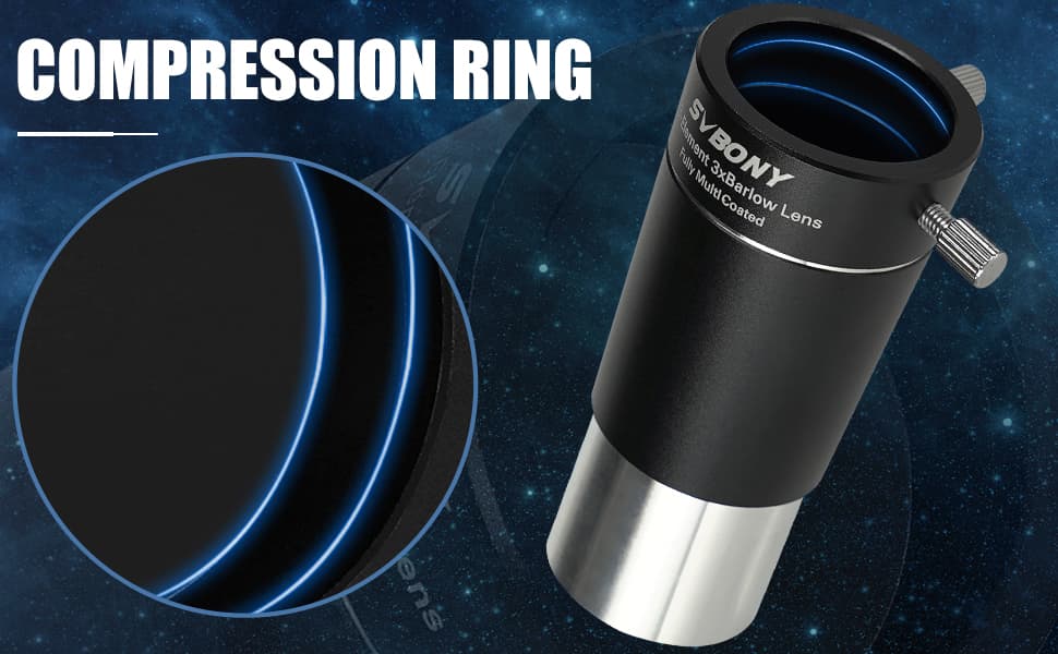 Svbony SV213 Barlow Lens 1.25"3x